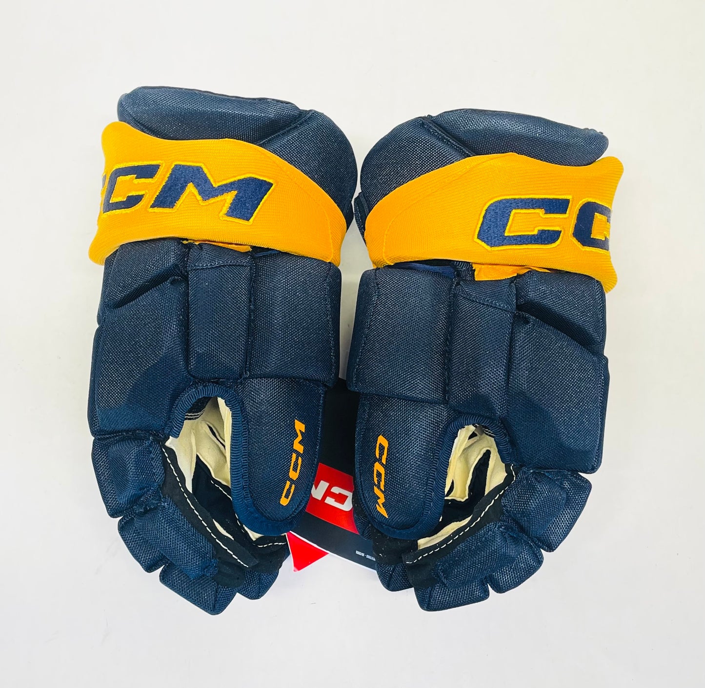 13" CCM Jetspeed HGJS (CHL Pro Stock) Gloves - Navy/Sunflower