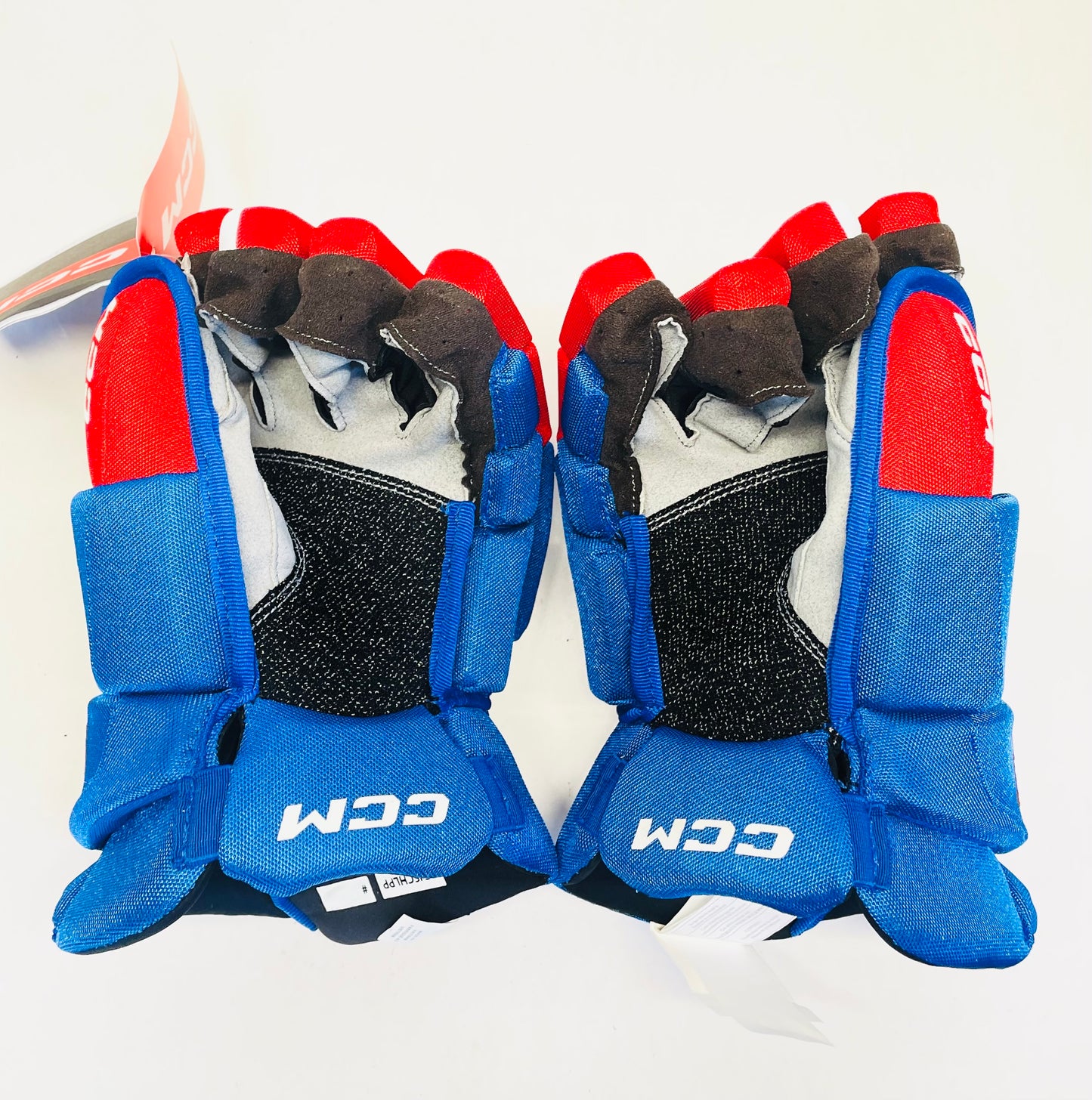 14" CCM Jetspeed HGJSPP (CHL Pro Stock) Gloves - Blue/Red/White