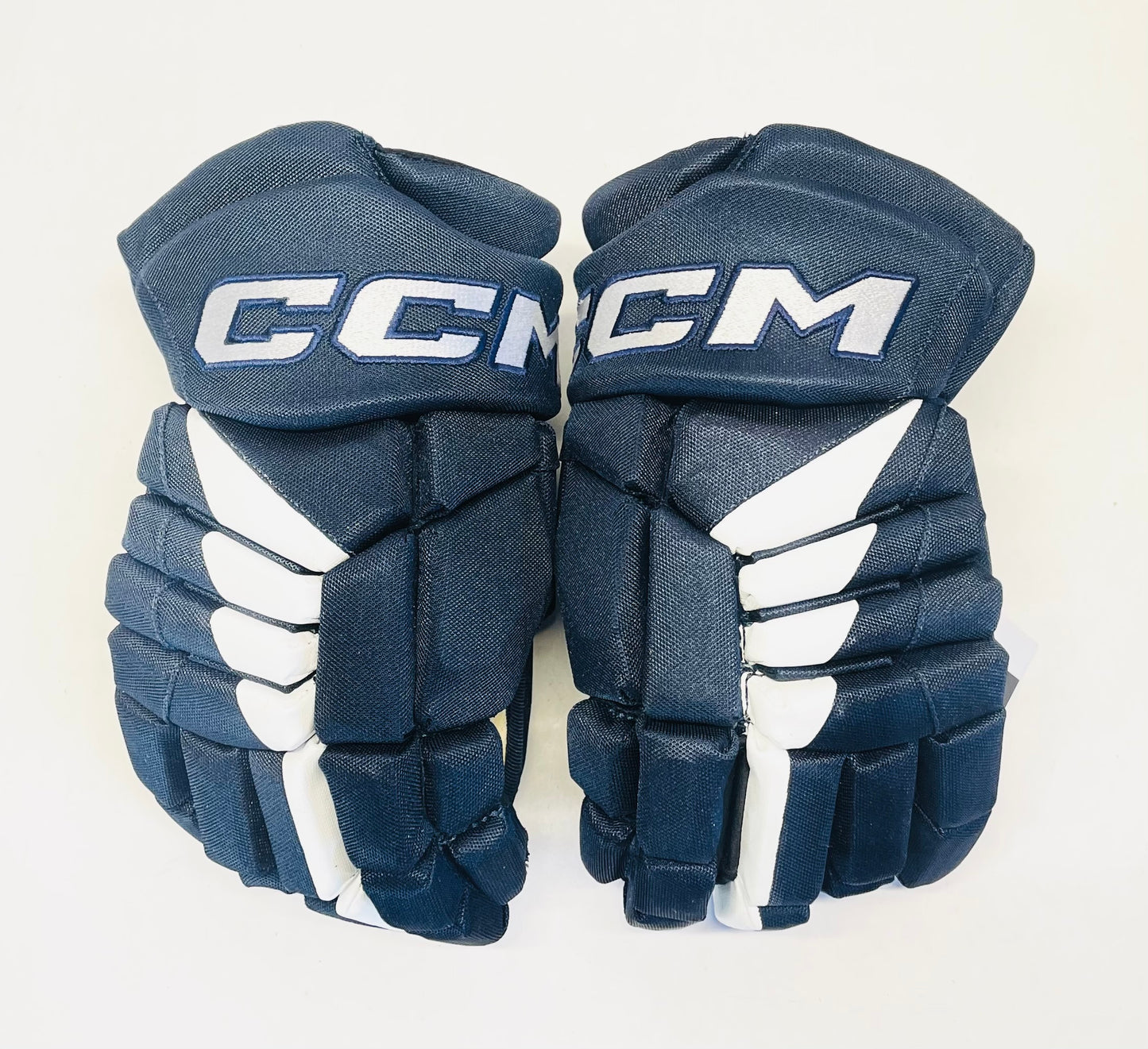 14" CCM Jetspeed HGJS (CHL Pro Stock) Gloves - Navy/White