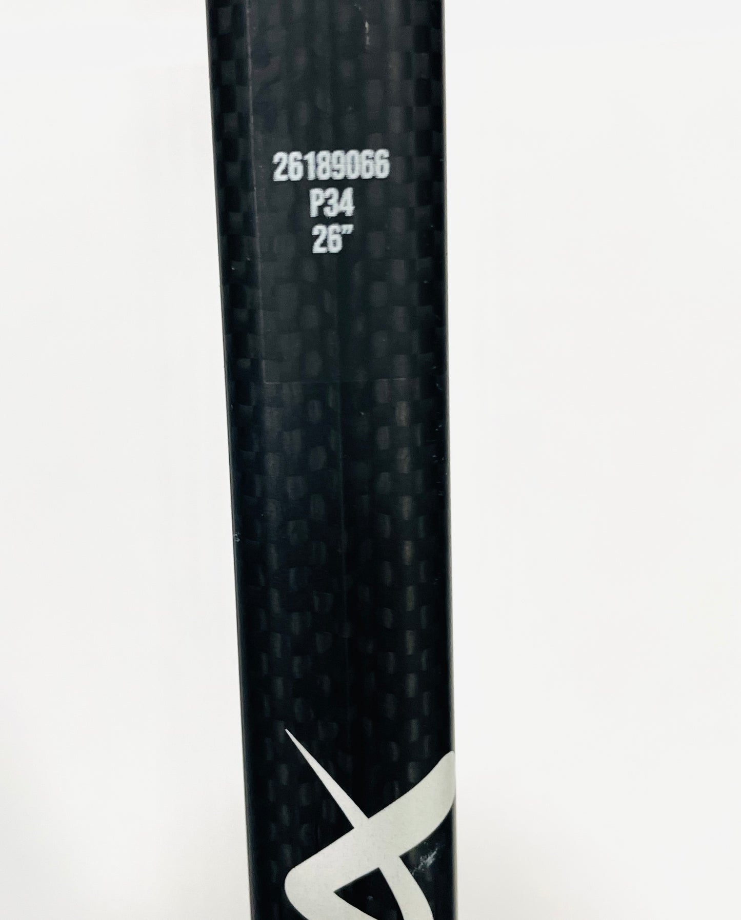 Bauer Vapor Hyperlite 2 (white/blue) Pro Stock Goalie Stick - Regular, 26", P34