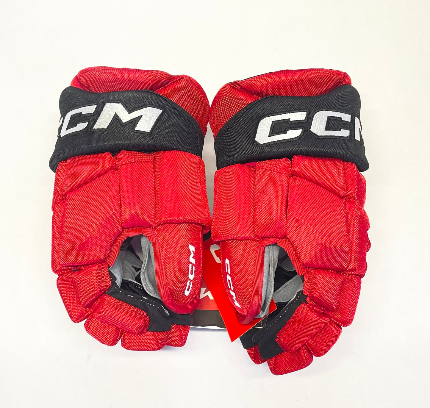 14" CCM Jetspeed HGJS (CHL Pro Stock) Gloves - Red/Black