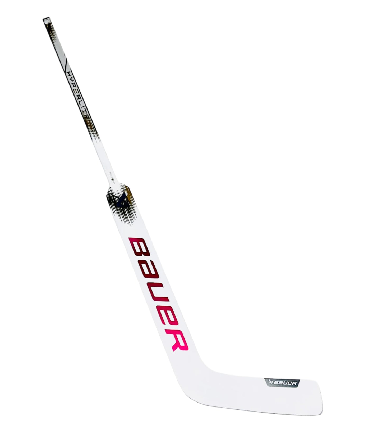 Bauer Vapor Hyperlite 2 (white/gold/maroon) Pro Stock Goalie Stick - Regular, 26", P31
