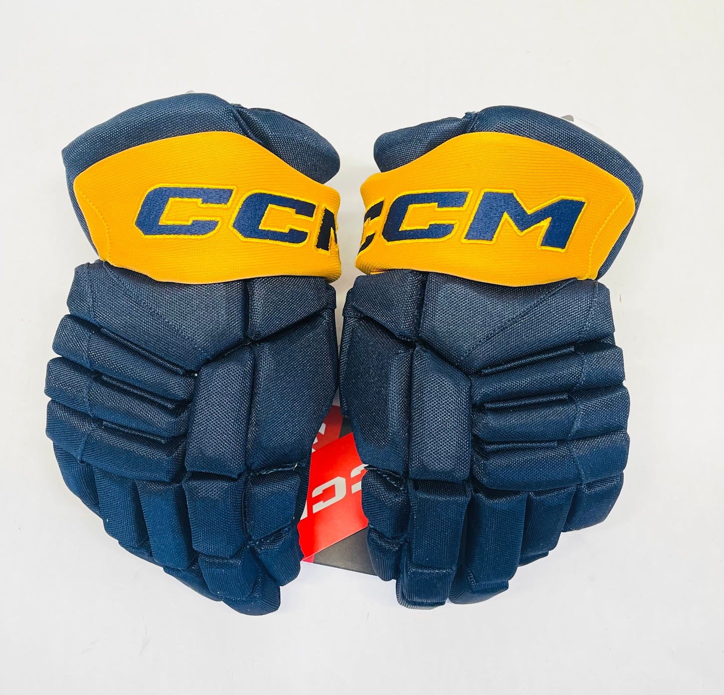 13" CCM Jetspeed HGJS (CHL Pro Stock) Gloves - Navy/Sunflower