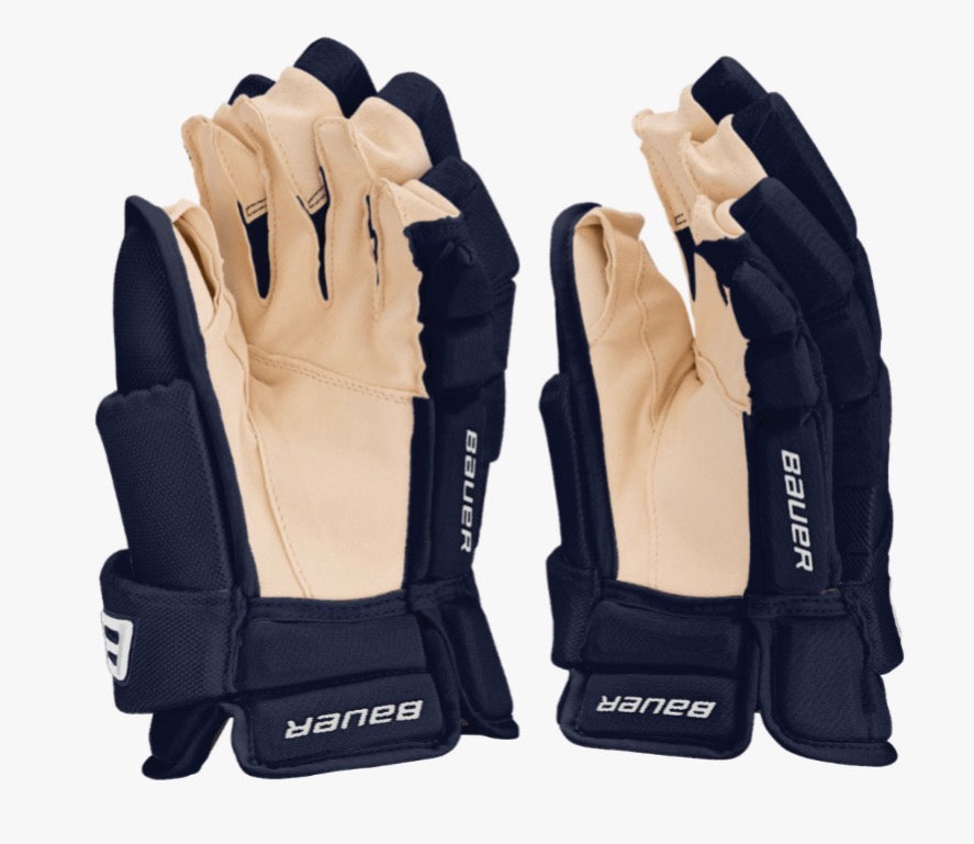 13” Bauer Vapor Pro Team Stock (Pro Stock) Gloves - Navy (Florida Panthers)