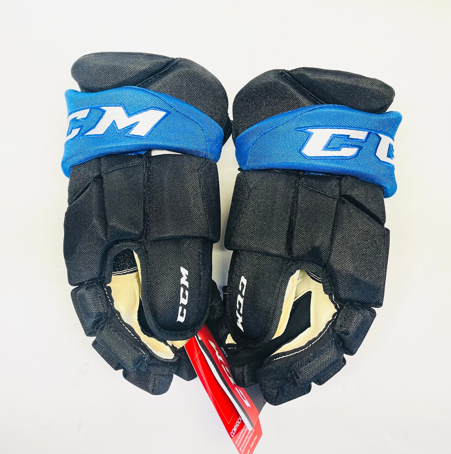14" CCM Jetspeed HGJS (CHL Pro Stock) Gloves - Black/Blue