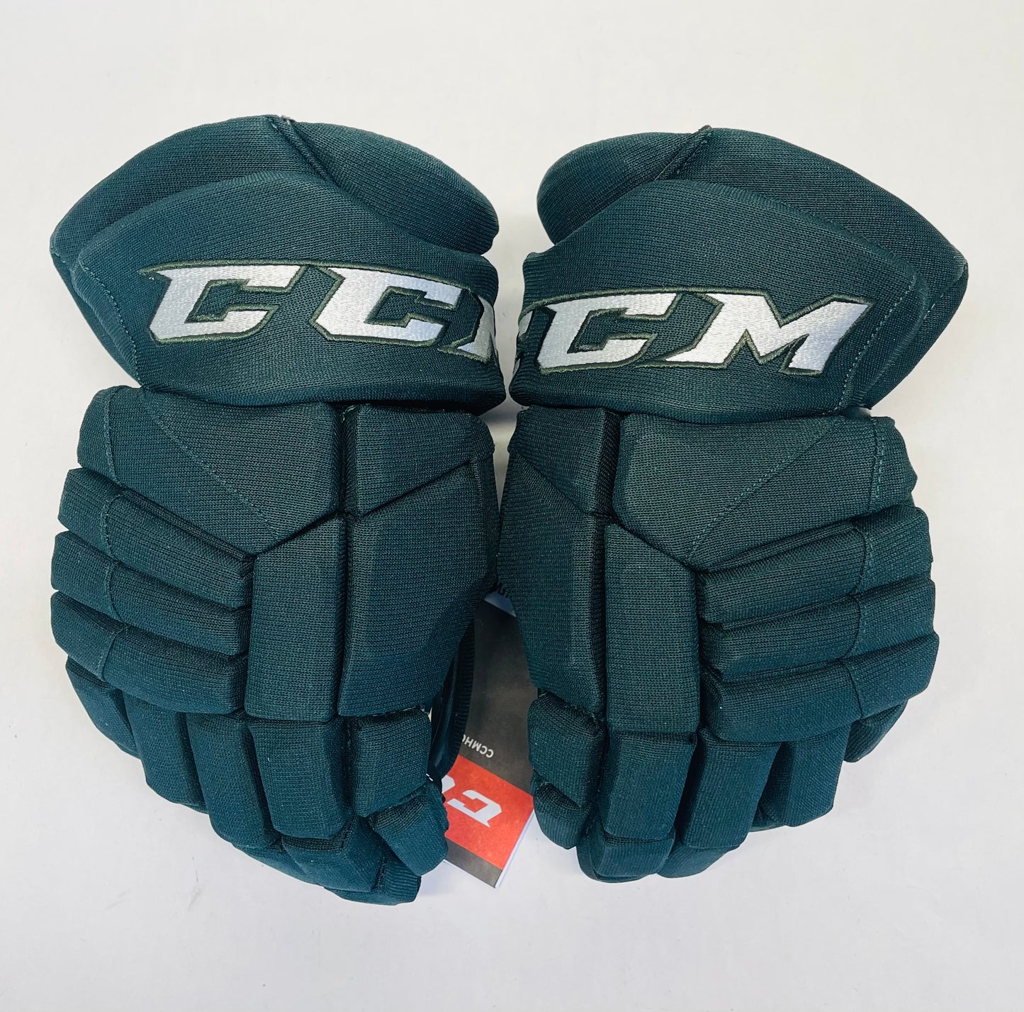 14" CCM Jetspeed HGJS (CHL Pro Stock) Gloves - Forest Green