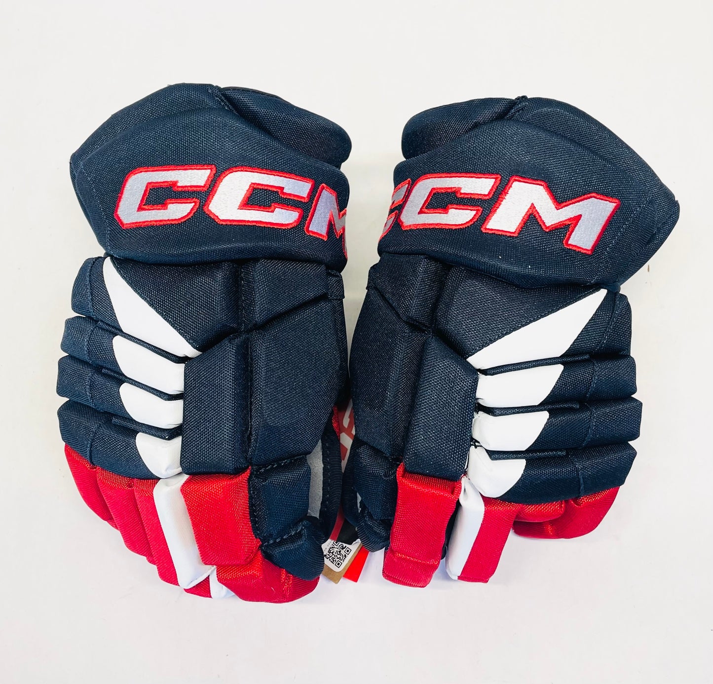 14" CCM Jetspeed HGJS (CHL Pro Stock) Gloves - Navy/Red/White