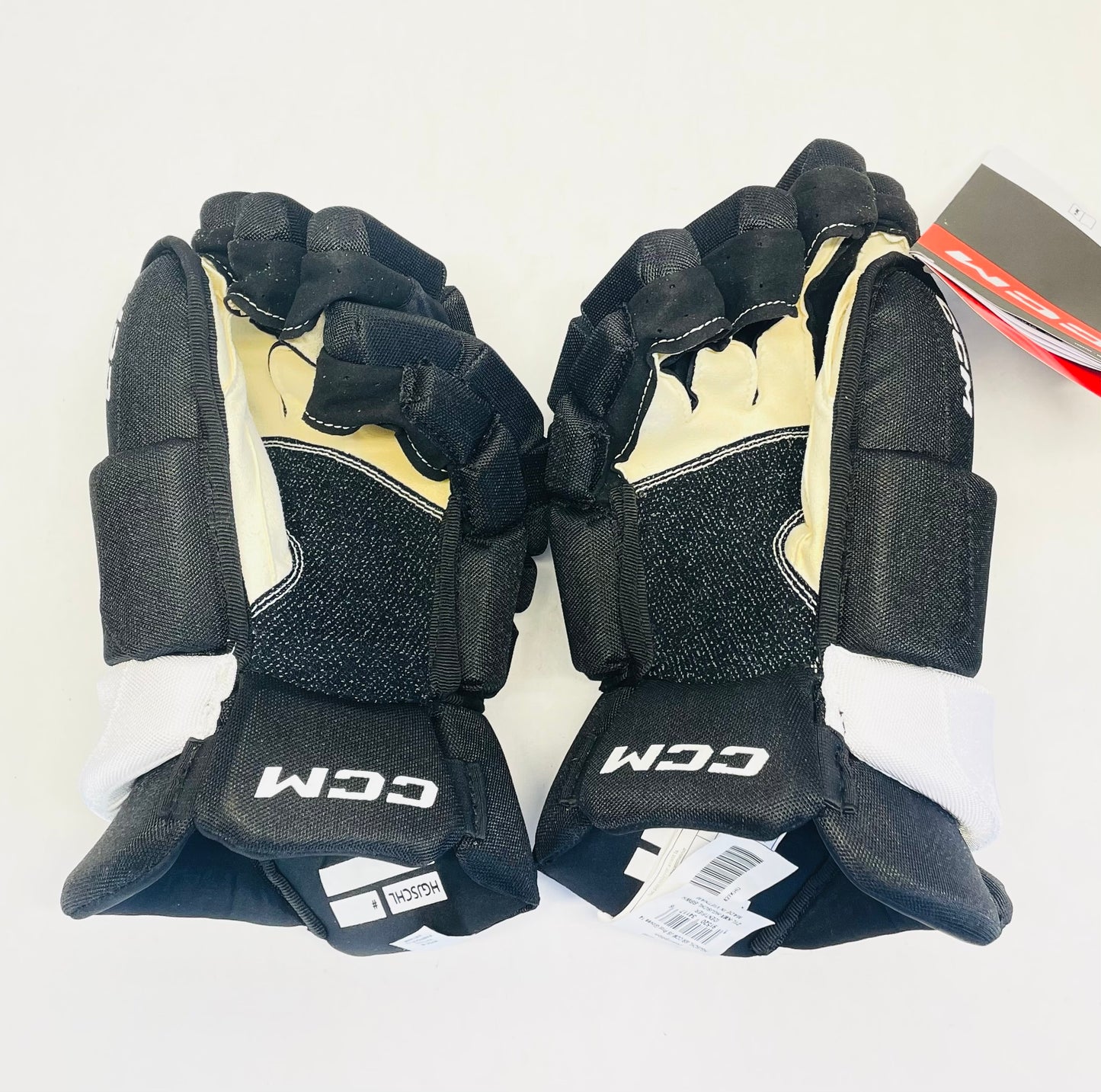 14" CCM Jetspeed HGJS (CHL Pro Stock) Gloves - Black/White