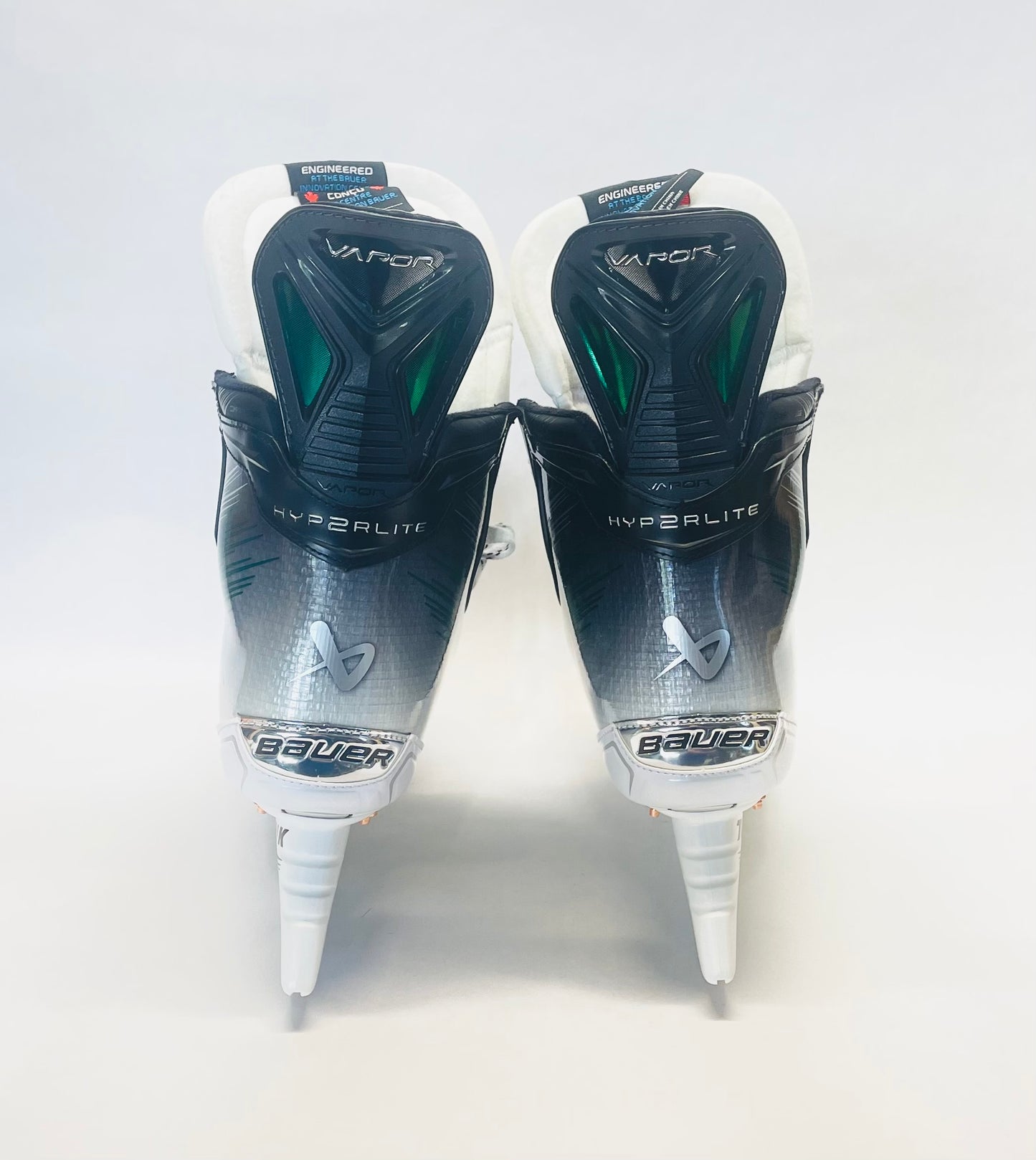Bauer Vapor Hyperlite 2 (custom green) Pro Stock Skates - Size 8.75 (FIT 1)