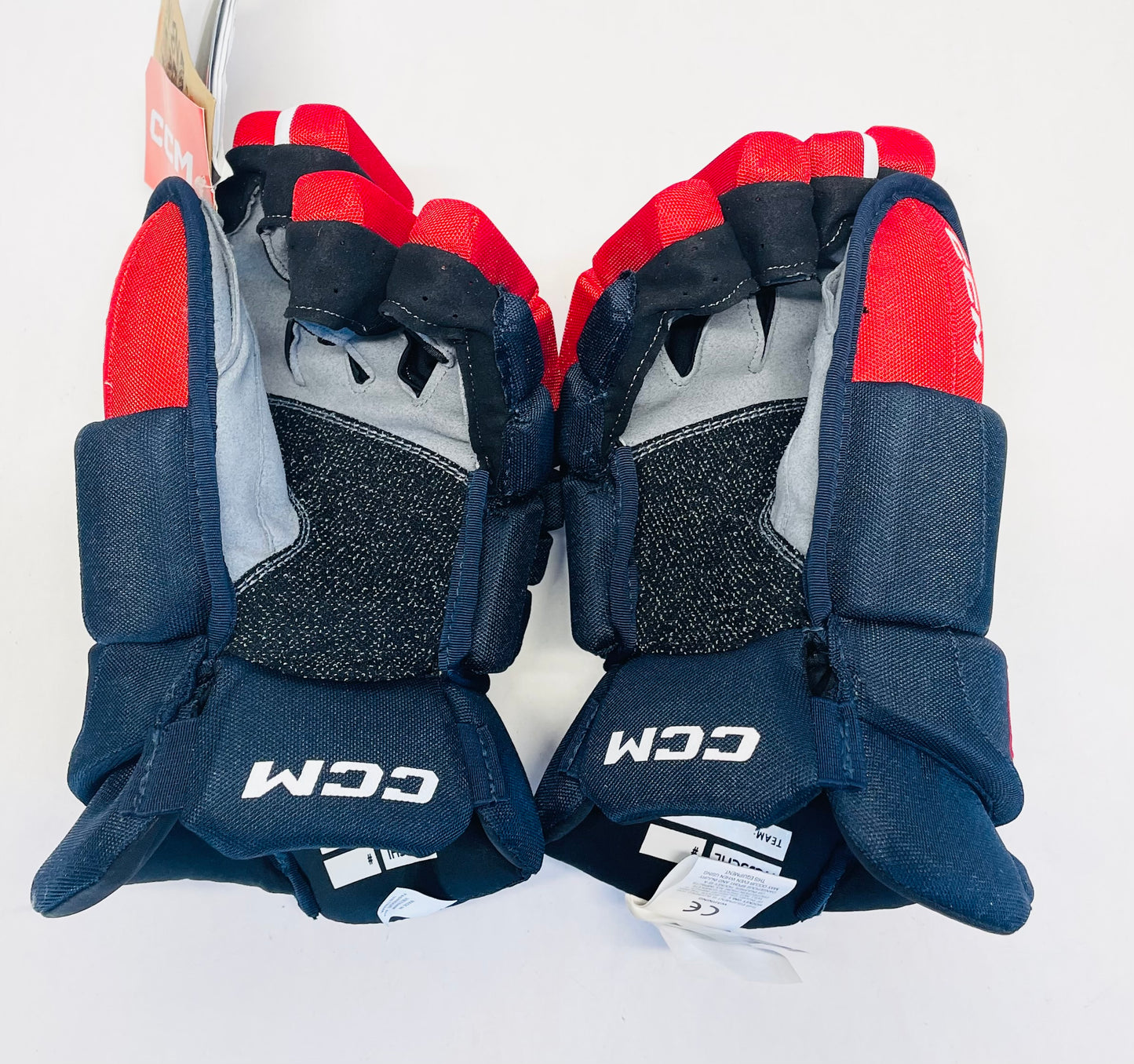 14" CCM Jetspeed HGJS (CHL Pro Stock) Gloves - Navy/Red/White