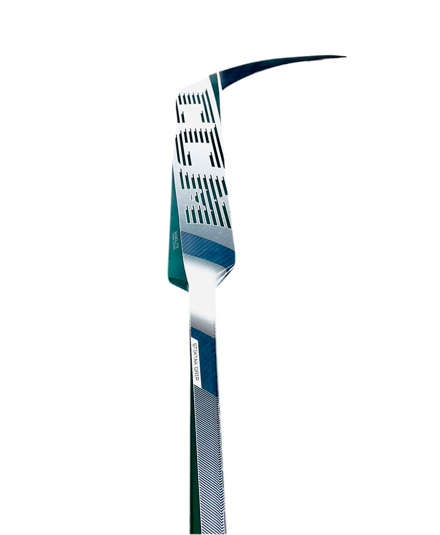 CCM EFlex 5 ProLite (white/yellow/green) Pro Stock Goalie Stick - Regular, 25"