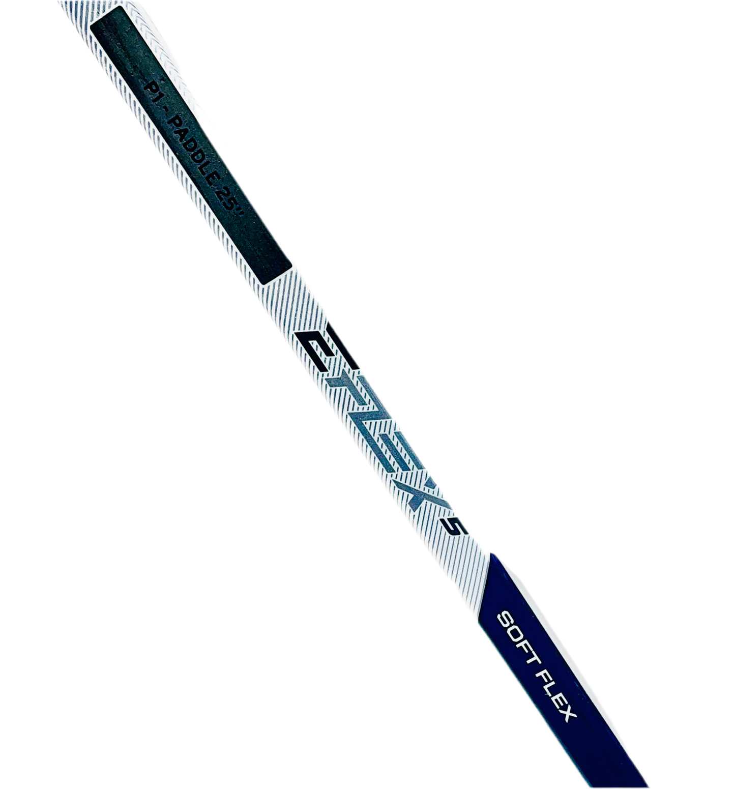 CCM EFlex 5 Pro (black/silver) Pro Stock Goalie Stick - Regular, 25" P1