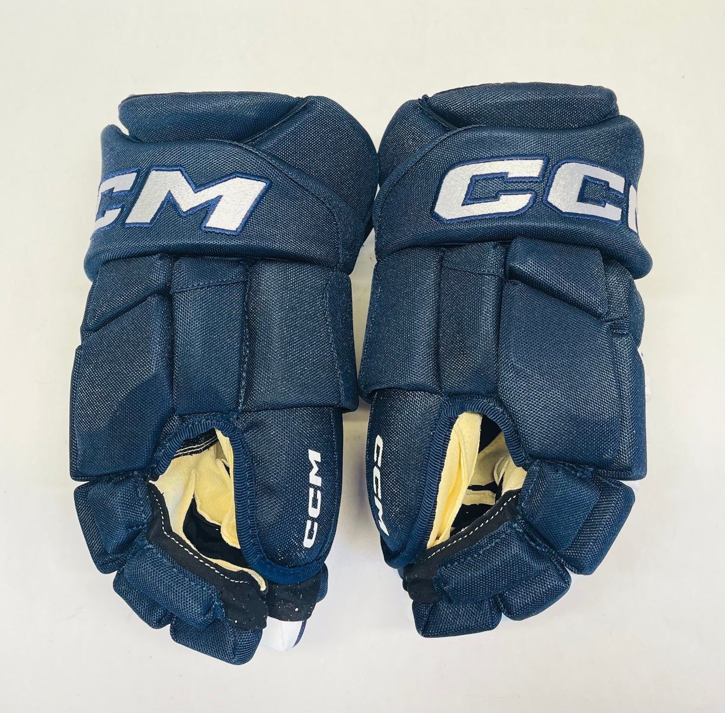14" CCM Jetspeed HGJS (CHL Pro Stock) Gloves - Navy/White