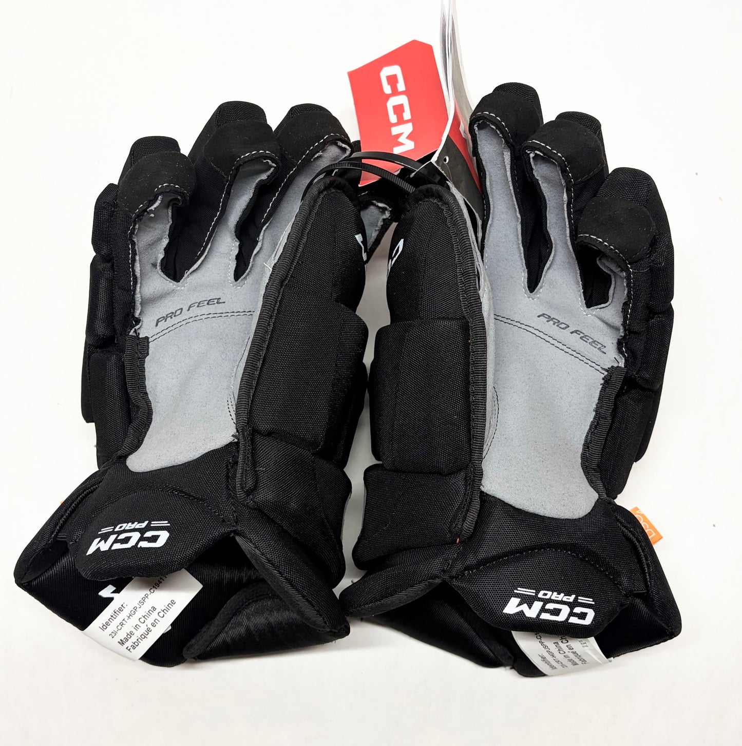 14" CCM Jetspeed (HGPJSPP) Pro Stock Gloves - Black