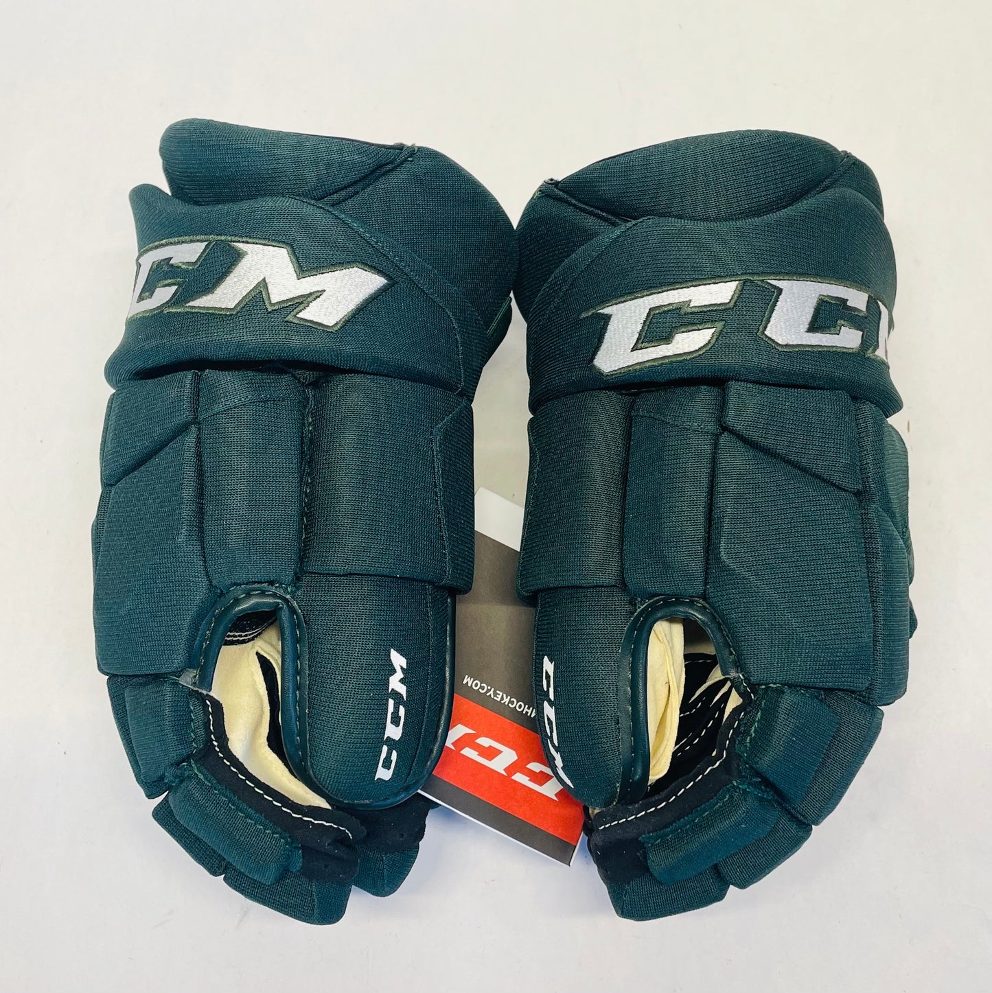 14" CCM Jetspeed HGJS (CHL Pro Stock) Gloves - Forest Green
