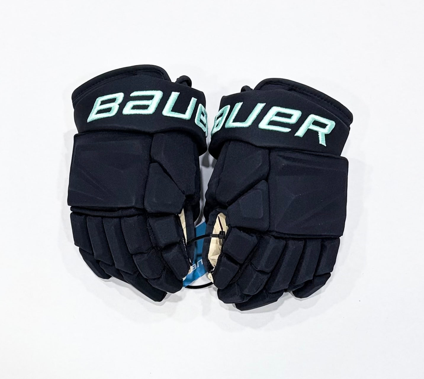 14” Brandon Tanev Bauer Vapor Hyperlite Pro Stock Gloves - Seattle Kraken
