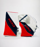 CCM Extreme Flex 6 Pro Stock Goalie Full Set - 35+2" White,Black,Red