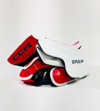 CCM Extreme Flex 6 Pro Stock Goalie Full Set - 35+2" White,Black,Red