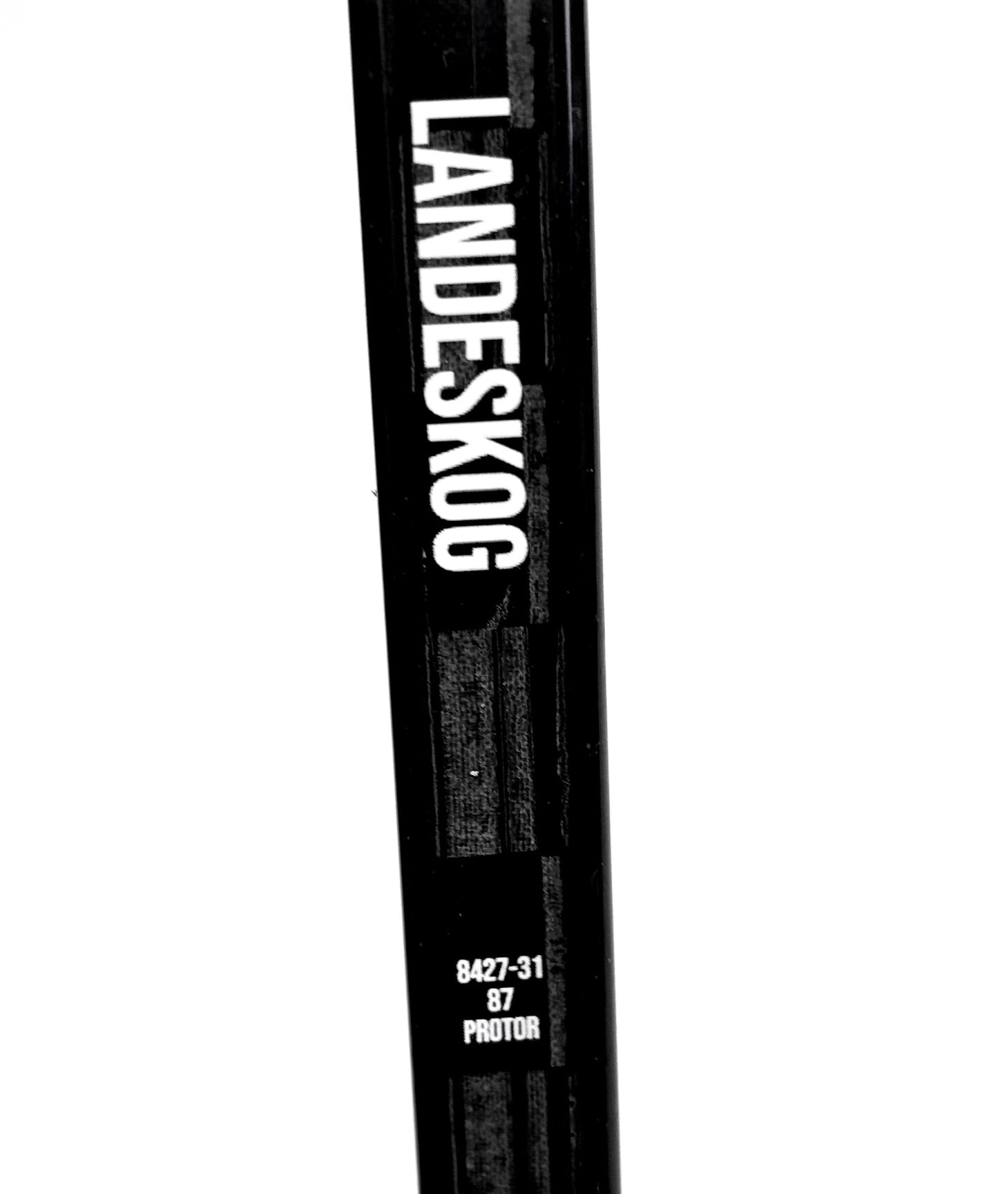 Gabriel Landeskog Bauer Proto-R (black Tracer dress) Pro Stock - LH, P90TM, 87 Flex