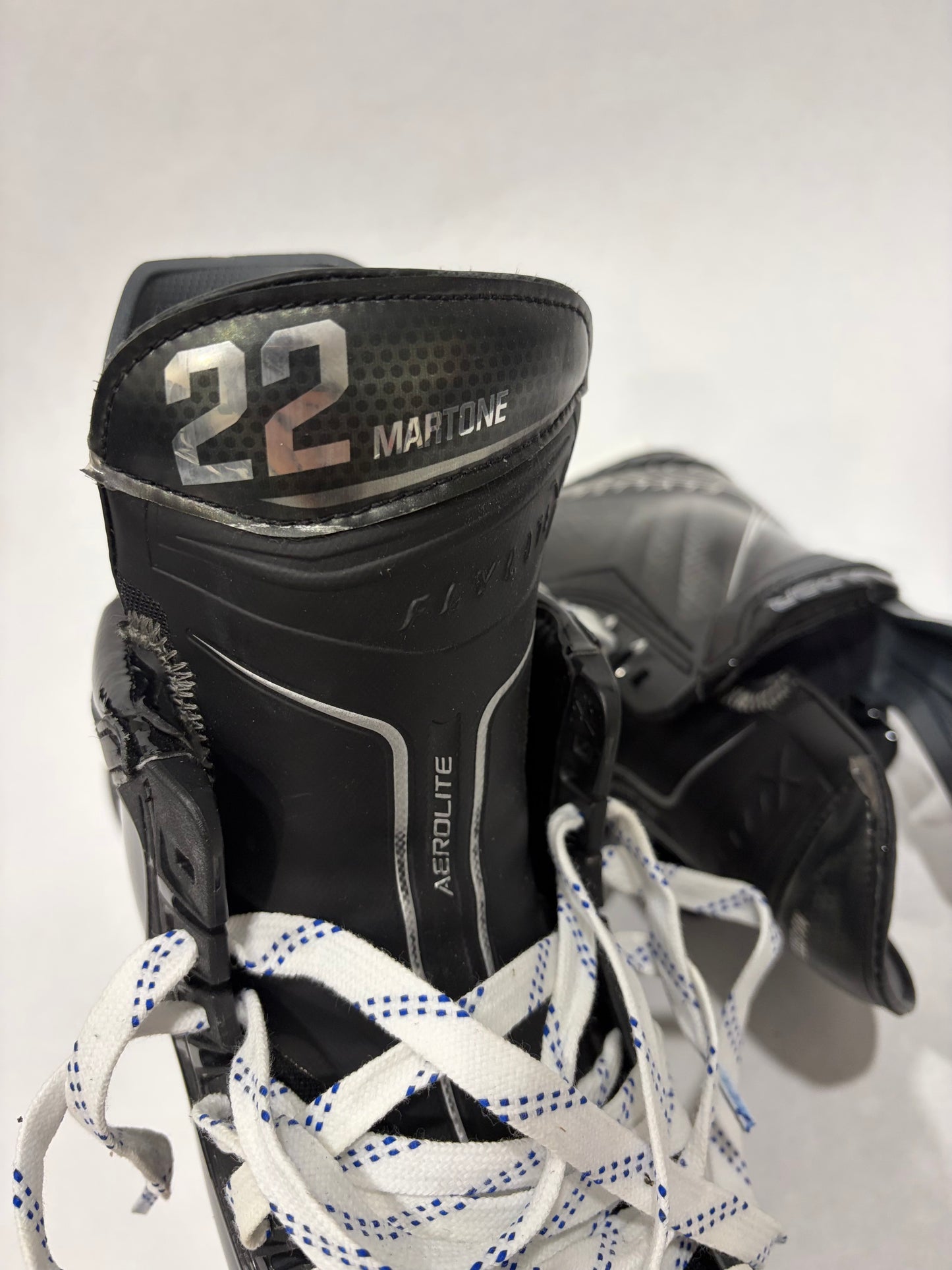 Porter Martone Bauer Vapor Flylite (black) Pro Stock Skates - Size 9