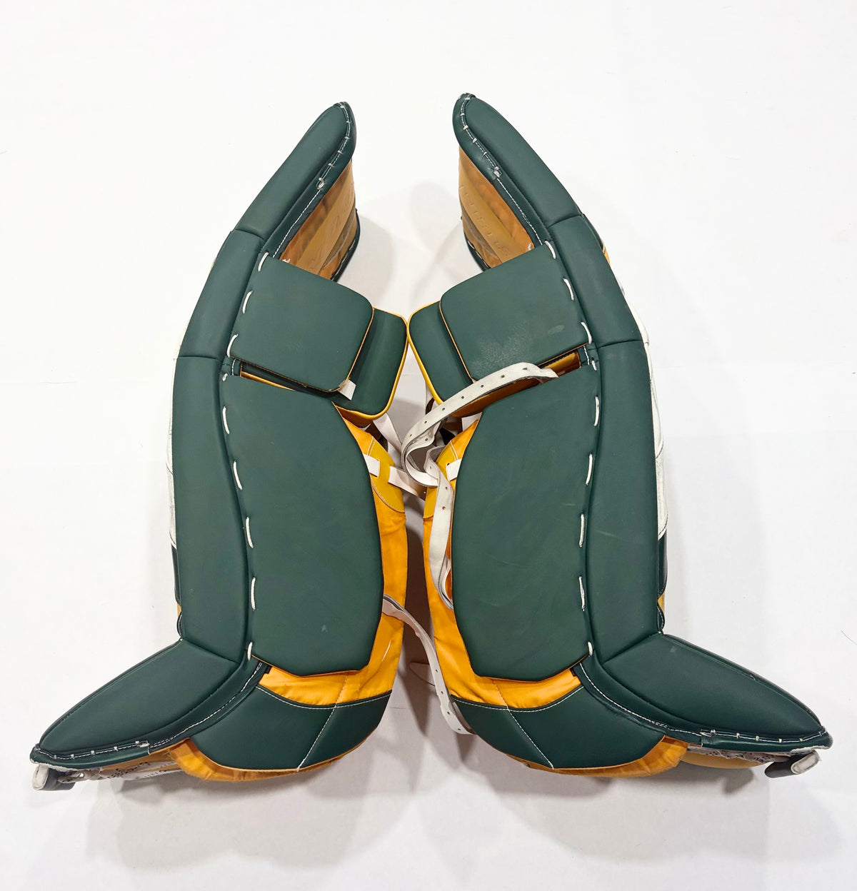 CCM Extreme Flex 5 Pro Stock Goalie Full Set - 34+2” - White,Green,Gold
