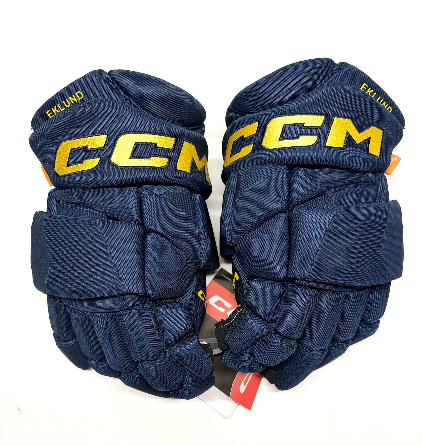 13" William Eklund Team Sweden 4-Nations CCM Jetspeed (HGPJSPP) Pro Stock Gloves