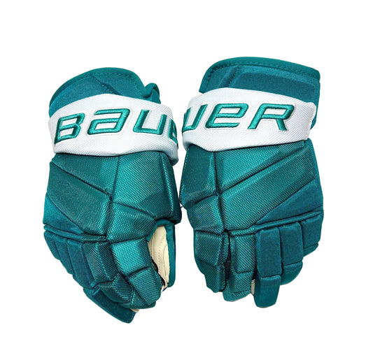 13” Bauer Vapor Pro Team Stock (Pro Stock) Gloves - San Jose Sharks