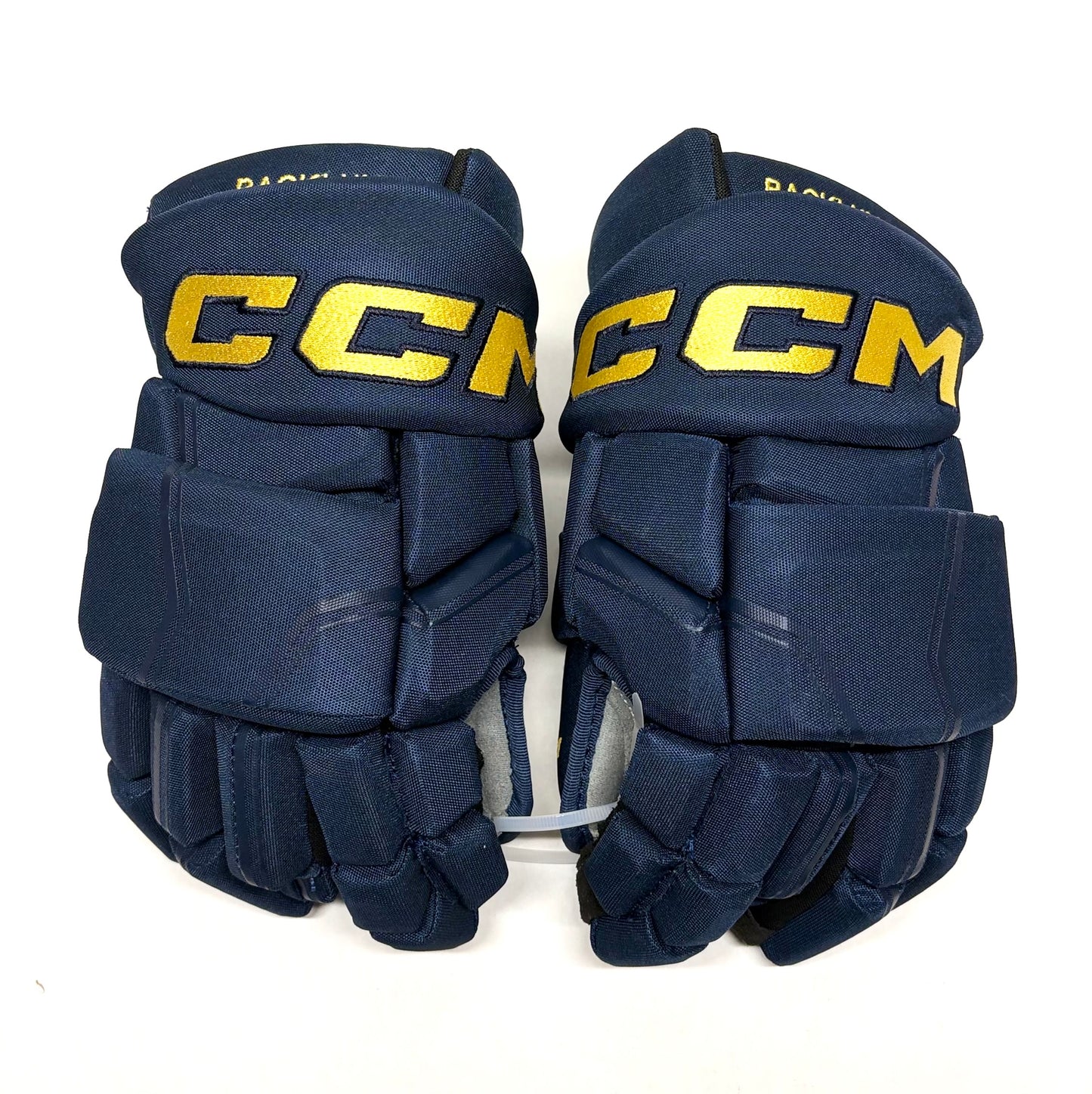 14" Mikael Backlund Team Sweden 4-Nations CCM Quicklite (HGQLPP) Pro Stock Gloves