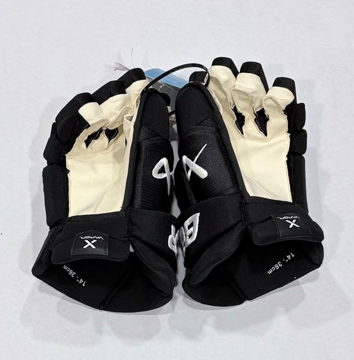 14” Bauer Vapor Hyperlite Pro Stock Gloves - Boston Bruins Team Stock