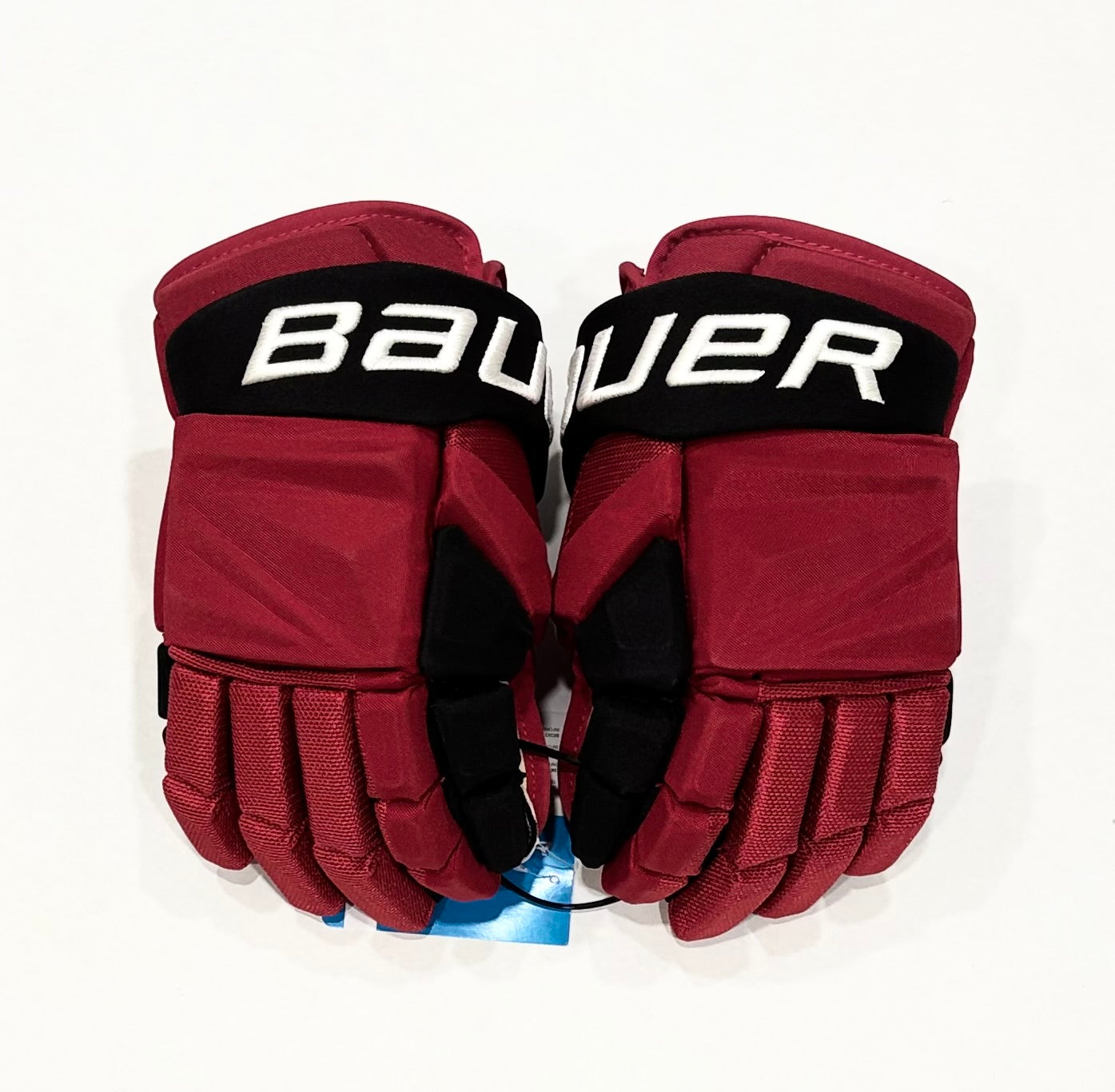 14” Shayne Gostisbehere Bauer Vapor Hyperlite Pro Stock Gloves - Carolina Hurricanes