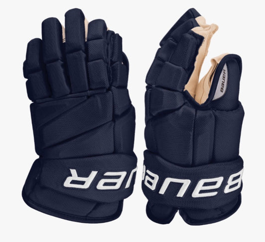 13” Bauer Vapor Pro Team Stock (Pro Stock) Gloves - Navy (Florida Panthers)