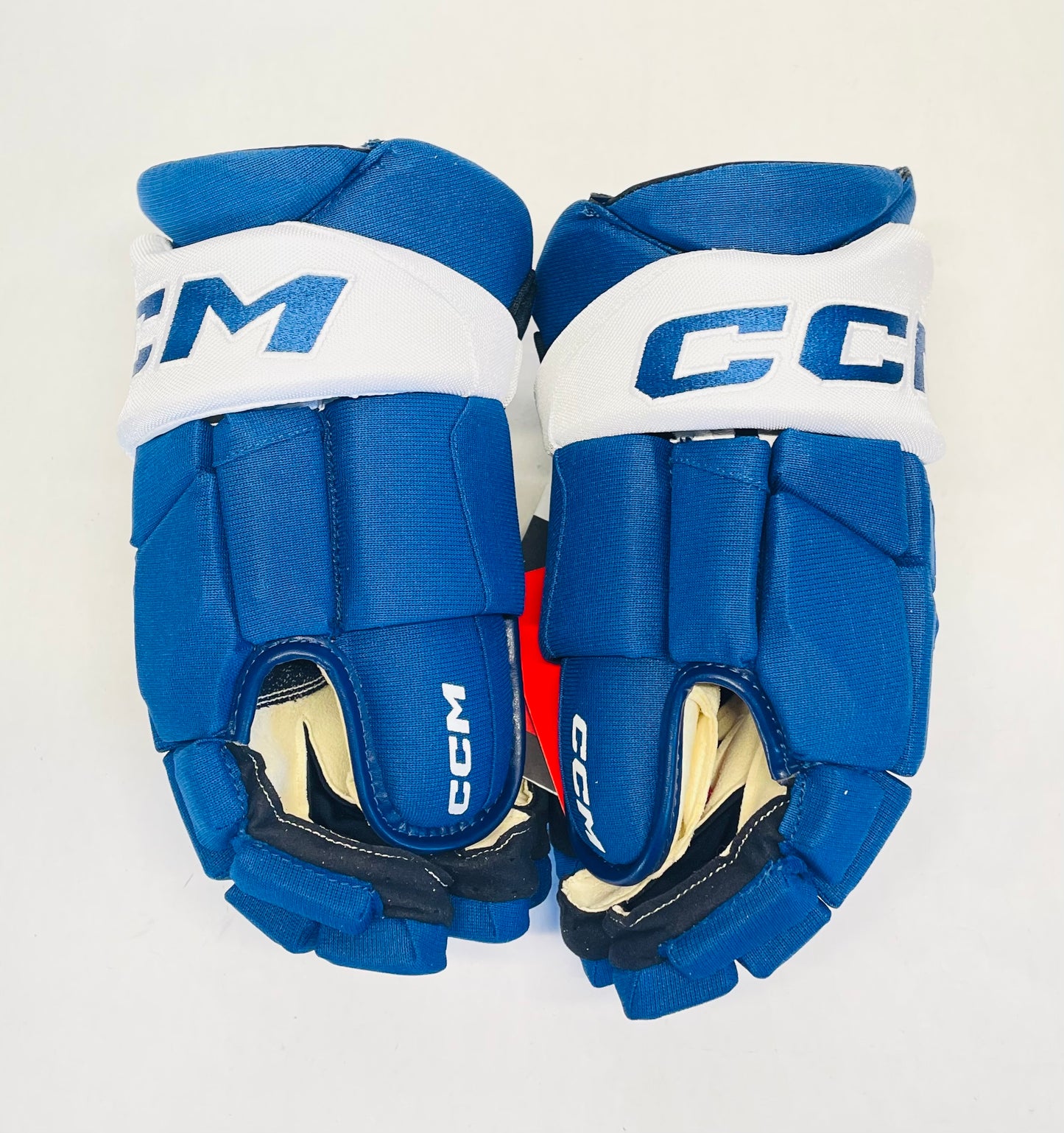 15" CCM Jetspeed HGJS (CHL Pro Stock) Gloves - Blue/White