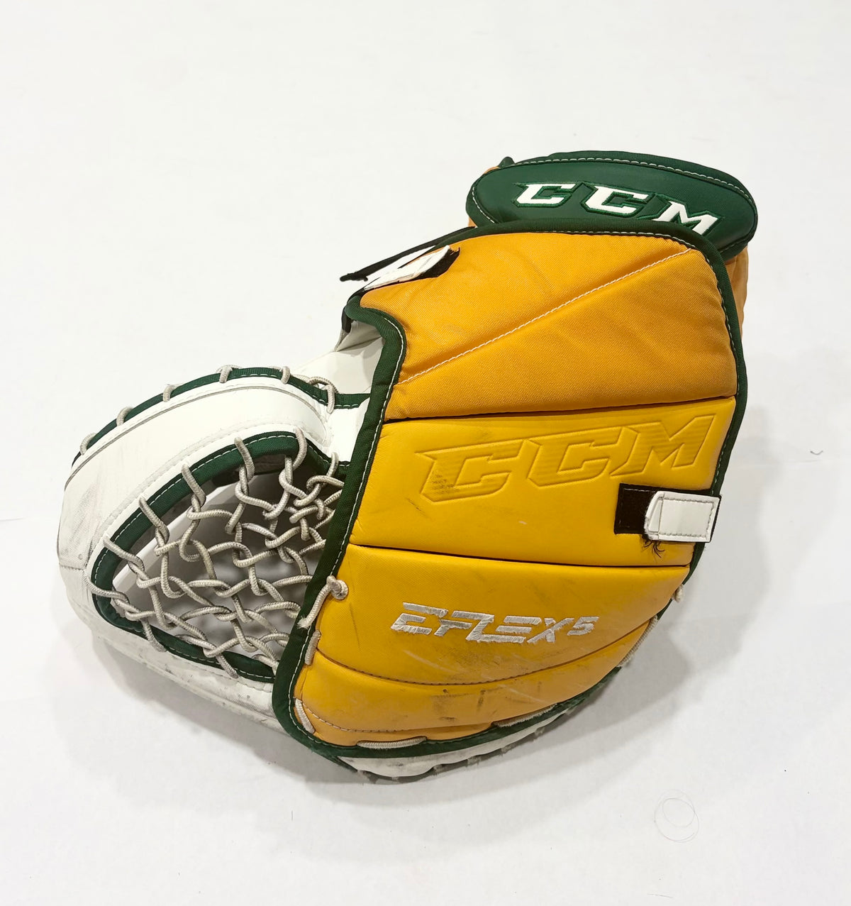 CCM Extreme Flex 5 Pro Stock Goalie Full Set - 34+2” - White,Green,Gold