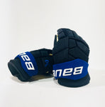 Bauer Supreme MACH Pro Stock Gloves (Black/Blue)