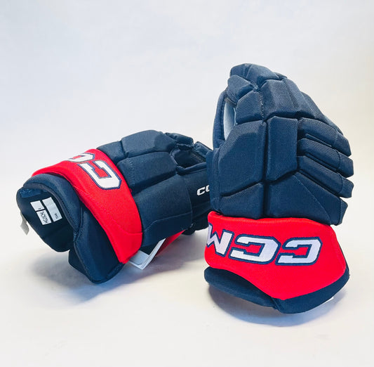 13" CCM Jetspeed HGJS (CHL Pro Stock) Gloves - Navy/Red