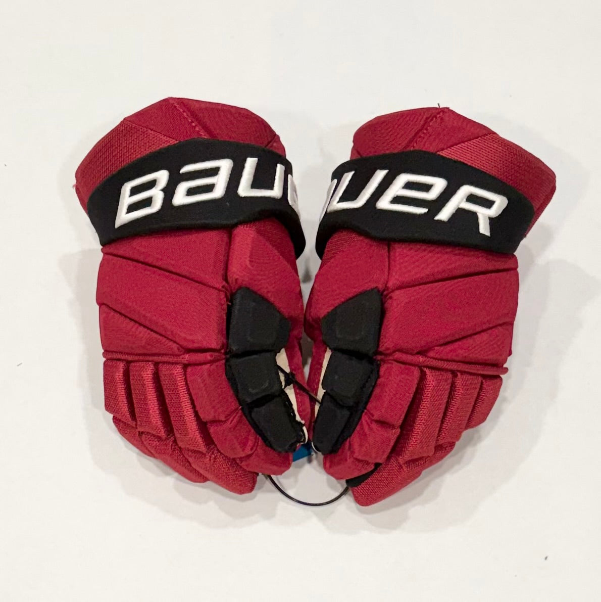 13” Martin Necas Bauer Vapor Hyperlite Pro Stock Gloves - Carolina Hurricanes #2