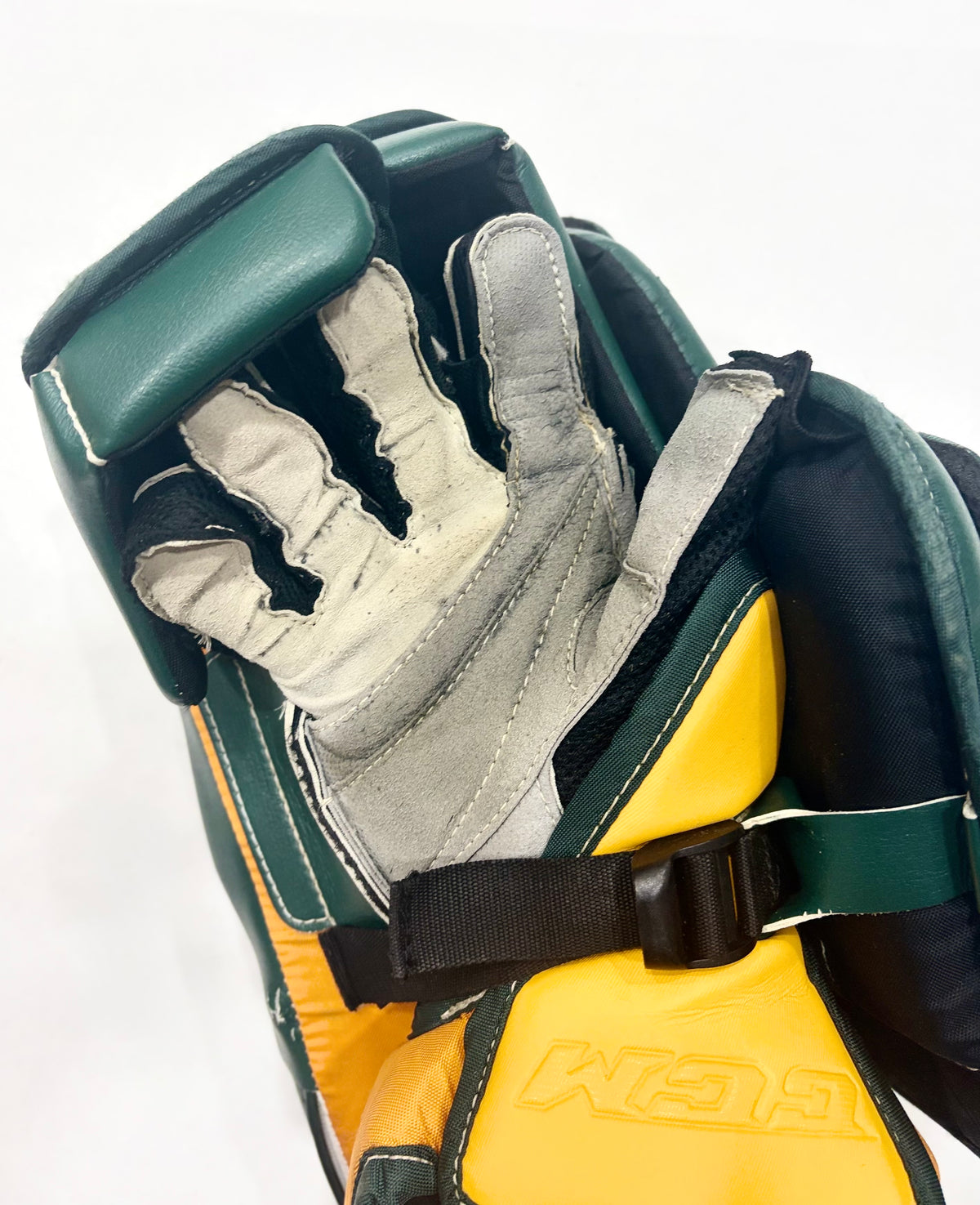CCM Extreme Flex 5 Pro Stock Goalie Full Set - 34+2” - White,Green,Gold