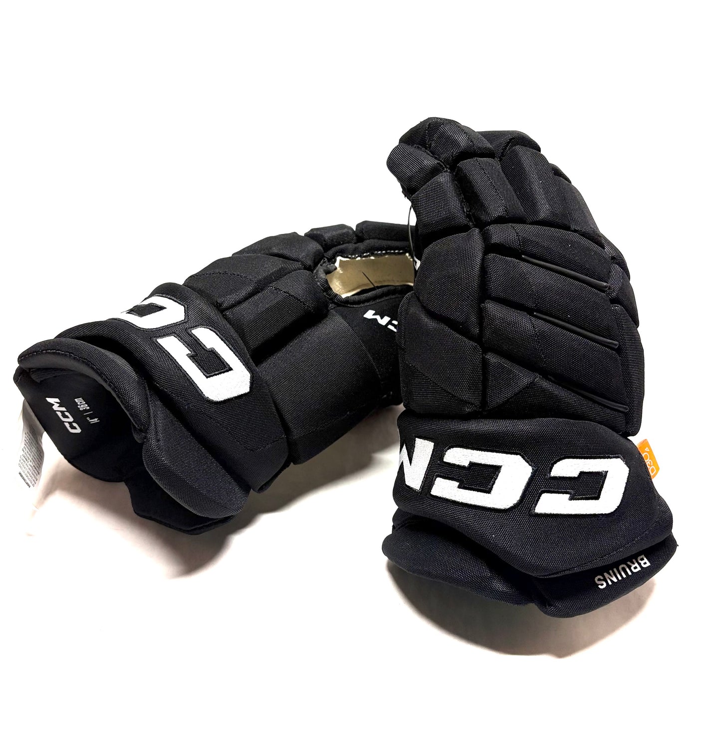 14" CCM Jetspeed (HGPJS) Pro Stock Gloves - Boston Bruins
