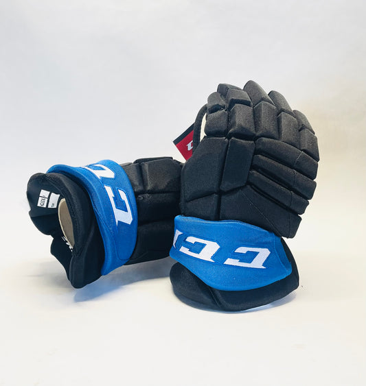 14" CCM Jetspeed HGJS (CHL Pro Stock) Gloves - Black/Blue