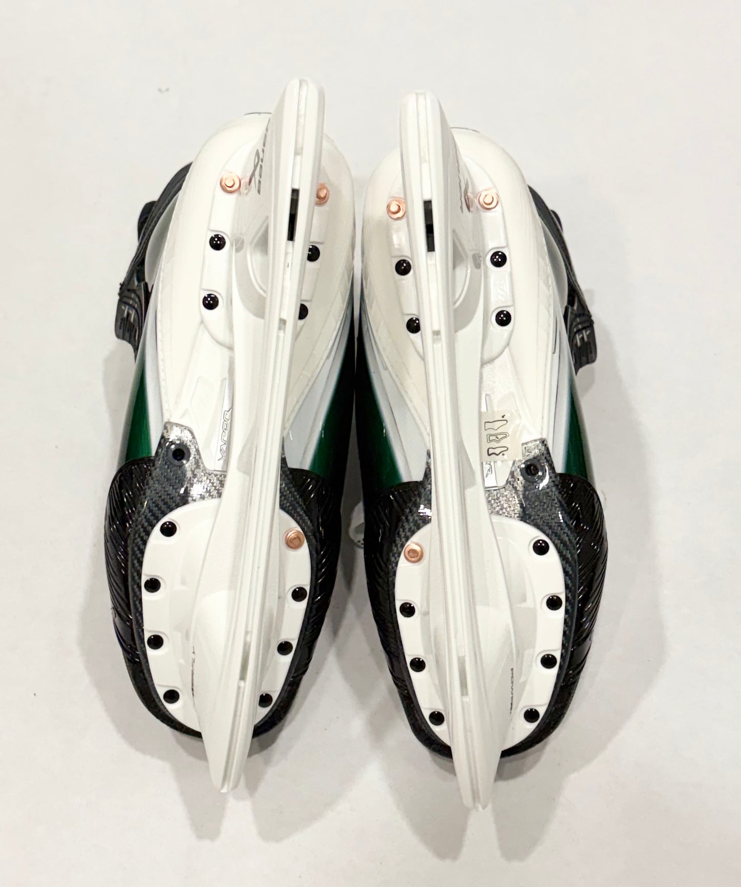 Bauer Vapor Flylite (green) Pro Stock Skates - Size 7.5 / 7.75