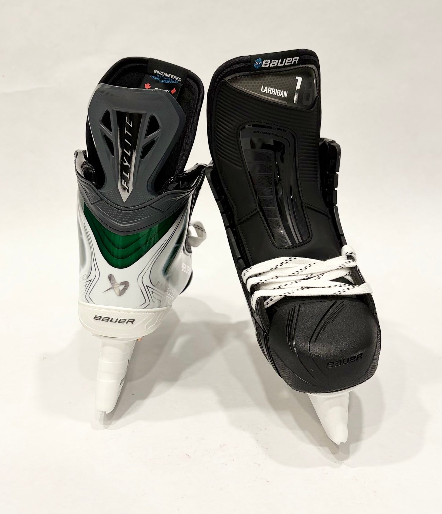 Bauer Vapor Flylite (green) Pro Stock Skates - Size 7.5 / 7.75