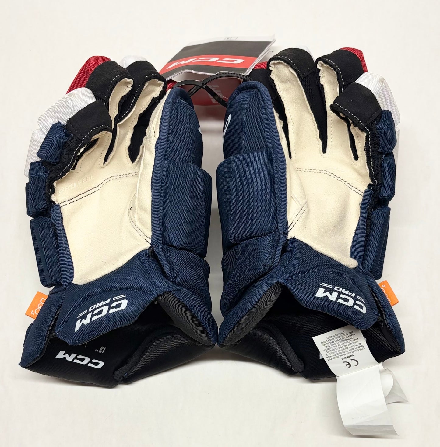 13" Team USA 4-Nations CCM Jetspeed (HGPJS) Pro Stock Gloves