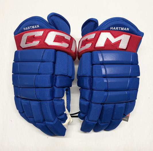 14" Team USA CCM HG97 Pro Stock Gloves - Ryan Hartman