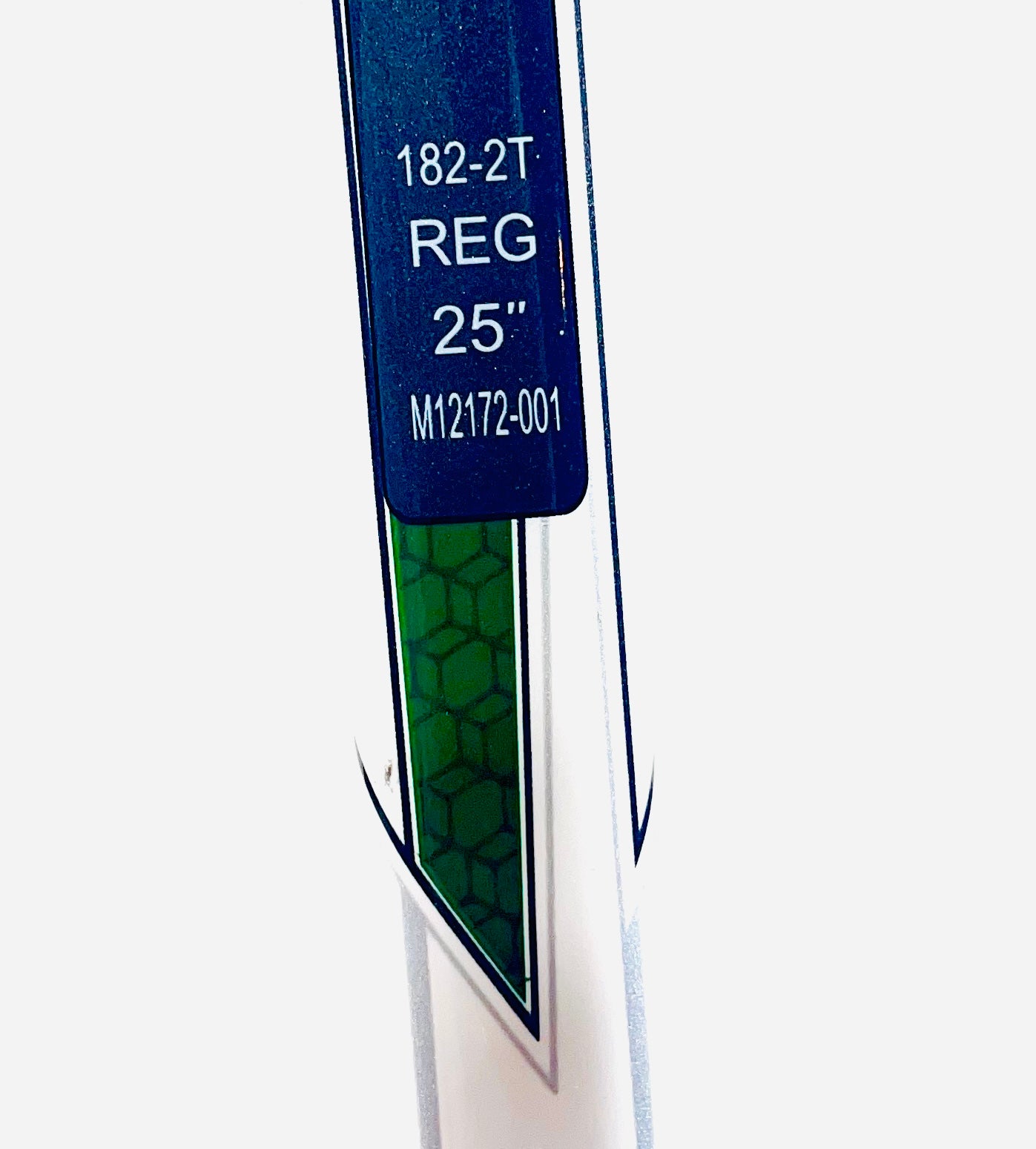 CCM AXIS (white/green) Pro Stock Goalie Stick - Regular, 25", P31