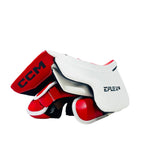 CCM Extreme Flex 6 Pro Stock Glove + Blocker Set - Regular - White,Black,Red