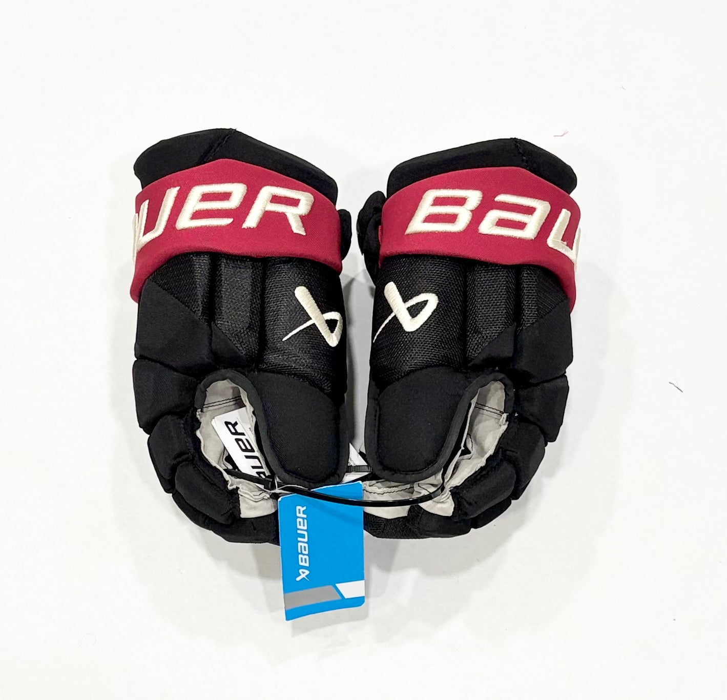 14” Drake Batherson Bauer Vapor Hyperlite Pro Stock Gloves - Ottawa Senators
