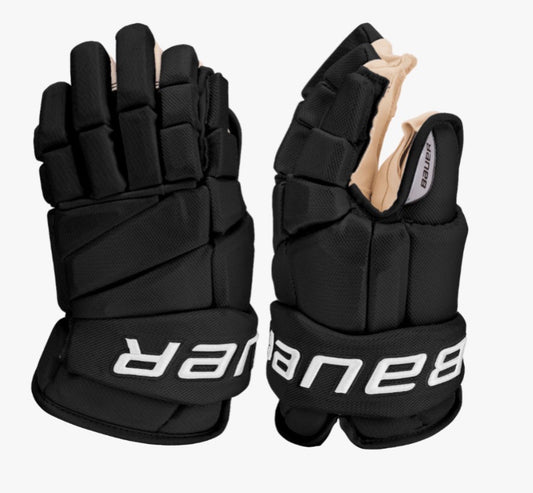 13” Bauer Vapor Pro Team Stock (Pro Stock) Gloves - Black (Boston Bruins)