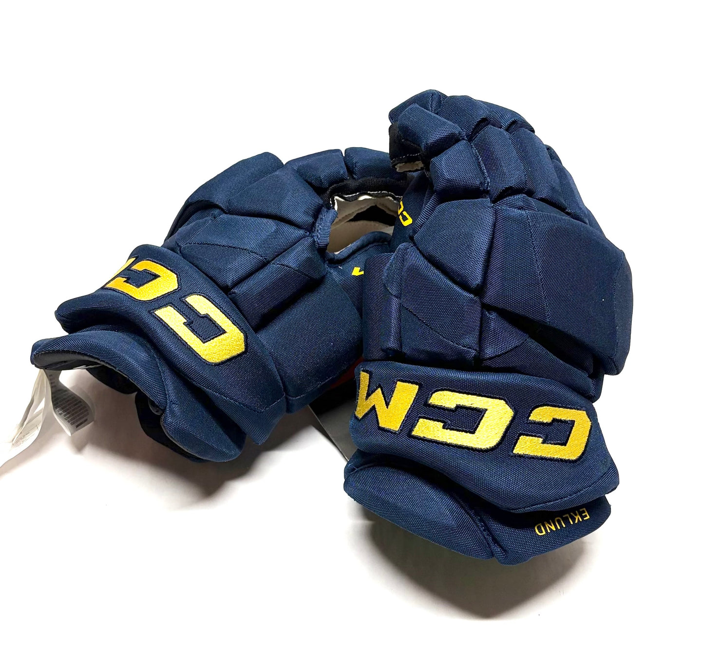 13" William Eklund Team Sweden 4-Nations CCM Jetspeed (HGPJSPP) Pro Stock Gloves