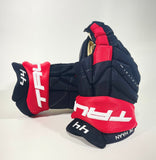 15" TRUE Catalyst 9X NHL Pro Stock Gloves CAROLINA HURRICANES - DE HAAN
