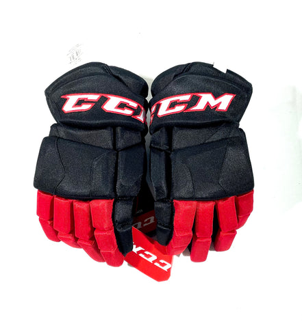 14" CCM Jetspeed FT4 Pro Gloves w/Shot Blockers (Pro Stock)